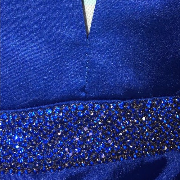 Royal blue Sheri Hill Prom Dress - Picture 5 of 5